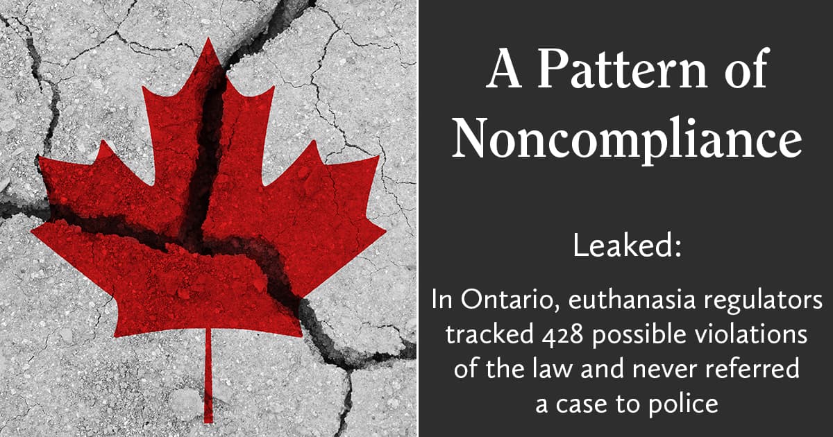A Pattern of Noncompliance